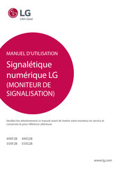 LG 55XF2B Manuel D'utilisation