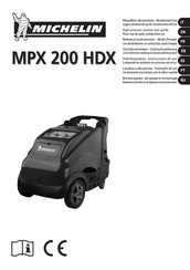 Michelin MPX 200 HDX Mode D'emploi