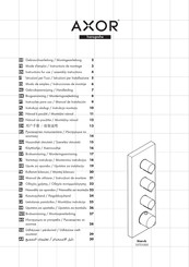 Hansgrohe AXOR Starck 10751000 Mode D'emploi / Instructions De Montage