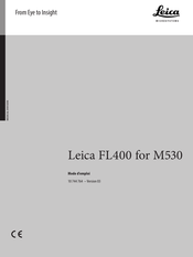 Leica Microsystems FL400 Mode D'emploi