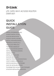 D-Link AC1200 Guide D'installation