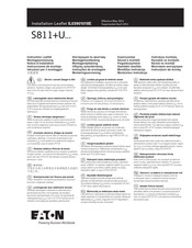 Eaton S811+U Série Notice D'installation