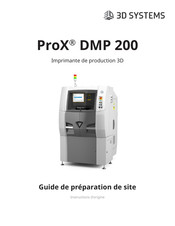3D Systems ProX DMP 200 Instructions D'origine
