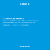 Logitech G Flight Rudder Pedals Guide De L'utilisateur