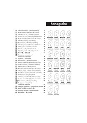 Hansgrohe Talis S 72605000 Série Mode D'emploi / Instructions De Montage