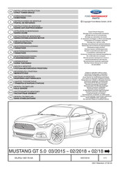 Ford SKJR3J-16E176-AA Instructions De Montage