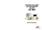 Scantronic FX 800 Notice D'utilisation