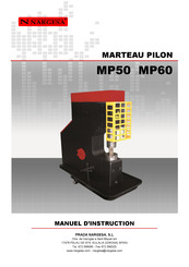 NARGESA MP50 Manuel D'instruction