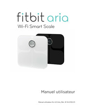 Fitbit aria Manuel Utilisateur