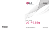 LG P925g Mode D'emploi