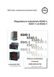 PMA BlueControl KS40-1 Notice D'utilisation