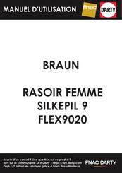 Braun SILKEPIL 9 FLEX 9020 Manuel D'utilisation