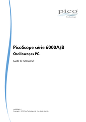 PICO Scope 6000B Série Mode D'emploi