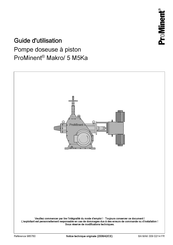 ProMinent Makro/ 5 M5Ka Guide D'utilisation