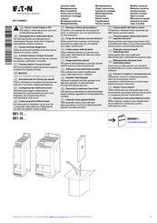 Eaton DA1-34030 Série Mode D'emploi