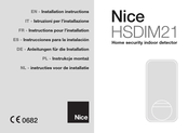 Nice HSDIM21 Mode D'emploi