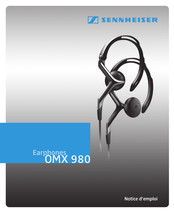 Sennheiser OMX 980 Mode D'emploi