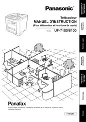 Panasonic UF-8100 Manuel D'instruction