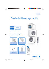 Philips MCM108C Guide De Démarrage Rapide