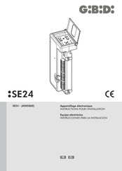 GBD SE24 Instructions Pour L'installation