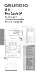 Grundig Sh 30 Mode D'emploi