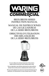 Waring Commercial BB155S Série Directives D'utilisation