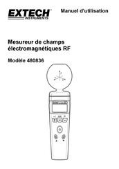 Extech Instruments 480836 Manuel D'utilisation