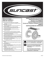 Suncast MWM125 Instructions D'utilisation