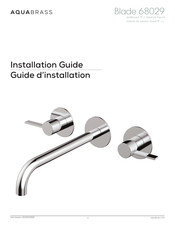 aquabrass Blade 68029 Guide D'installation