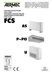 AERMEC FCS 50 Manuel De Fonctionnement Et D'installation