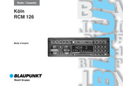 Bosch BLAUPUNKT Heidelberg RCM 126 Mode D'emploi