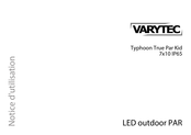 thomann Varytec Typhoon True Par Kid 7x10 IP65 Notice D'utilisation