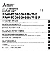 Mitsubishi Electric PFAV-P900VM-E-F Manuel D'utilisation