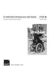 AAT Max-e Q1604 Traduction Du Mode D'emploi Original