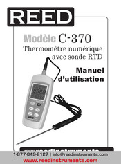 REED C-370 Manuel D'utilisation