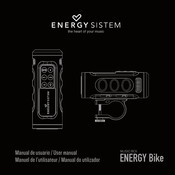 ENERGY SISTEM ENERGY Bike Manuel De L'utilisateur