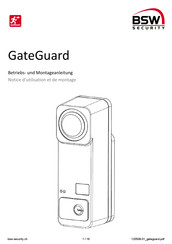 BSW SECURITY GateGuard Notice D'utilisation Et De Montage