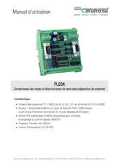 Motrona PU204 Manuel D'utilisation