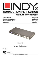 Lindy 38153 Manuel Utilisateur