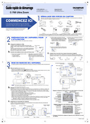 Olympus C-765 Ultra Zoom Guide Rapide De Démarrage