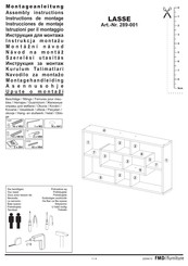 Fmd Furniture LASSE 289-001 Instructions De Montage