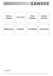 ZANKER KDT10012FK Notice D'utilisation