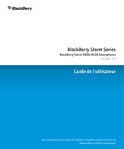 Blackberry Storm 9530 Guide De L'utilisateur