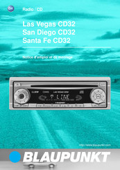 Blaupunkt San Diego CD32 Notice D'emploi Et De Montage
