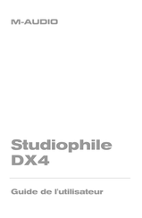 M-Audio Studiophile DX4 Guide De L'utilisateur