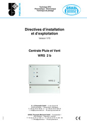 GRASL WRS 2 b Directives D'installation Et D'exploitation