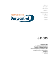 Dustcontrol S11000 Traduction Des Instructions De Service D'origine