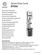 WOOX R7056 Guide De Démarrage Rapide