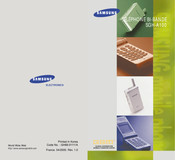 Samsung SGH-A100 Mode D'emploi