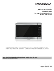 Panasonic NN-SC678S Manuel D'utilisation